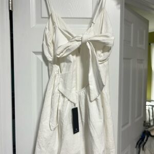 Brand new white romper